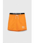 Calvin Klein Jeans Детски плувни шорти в оранжево - Pepit.bg