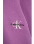 Calvin Klein Jeans Детски суичър в черно с качулка с принт - Pepit.bg