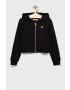 Calvin Klein Jeans Детски суичър в черно с апликация - Pepit.bg