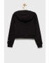 Calvin Klein Jeans Детски суичър в черно с апликация - Pepit.bg