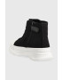 Calvin Klein Jeans Детски високи кецове в черно - Pepit.bg