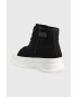 Calvin Klein Jeans Детски високи кецове в черно - Pepit.bg