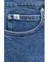 Calvin Klein Jeans Дънкова пола къс модел със стандартна кройка - Pepit.bg