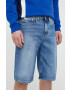 Calvin Klein Jeans Дънкови къси панталони в синьо - Pepit.bg