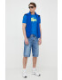 Calvin Klein Jeans Дънкови къси панталони в синьо - Pepit.bg