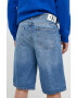 Calvin Klein Jeans Дънкови къси панталони в синьо - Pepit.bg