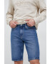 Calvin Klein Jeans Дънкови къси панталони в синьо - Pepit.bg