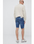 Calvin Klein Jeans Дънкови къси панталони в синьо - Pepit.bg