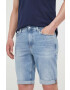 Calvin Klein Jeans Дънкови къси панталони в синьо - Pepit.bg