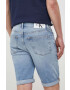 Calvin Klein Jeans Дънкови къси панталони в синьо - Pepit.bg