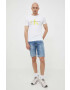 Calvin Klein Jeans Дънкови къси панталони в синьо - Pepit.bg