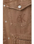 Calvin Klein Jeans Дънково яке в кафяво преходен - Pepit.bg