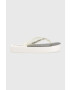 Calvin Klein Jeans Джапанки BEACH SANDAL FLATFORM в бяло с равна подметка YW0YW00716 - Pepit.bg