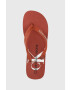 Calvin Klein Jeans Джапанки Beach Sandal Monogram в червено - Pepit.bg