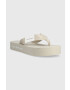 Calvin Klein Jeans Джапанки FLATFORM FLIPFLOP в бежово с платформа YW0YW00993 - Pepit.bg