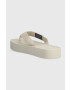 Calvin Klein Jeans Джапанки FLATFORM FLIPFLOP в бежово с платформа YW0YW00993 - Pepit.bg