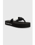 Calvin Klein Jeans Джапанки FLATFORM FLIPFLOP в черно с платформа YW0YW00993 - Pepit.bg