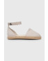 Calvin Klein Jeans Еспадрили ANKLE ESPADRILLE в бежово YW0YW01027 - Pepit.bg