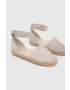 Calvin Klein Jeans Еспадрили ANKLE ESPADRILLE в бежово YW0YW01027 - Pepit.bg