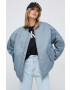 Calvin Klein Jeans Яке бомбър в синьо с преходна изолация - Pepit.bg