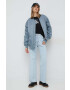Calvin Klein Jeans Яке бомбър в синьо с преходна изолация - Pepit.bg