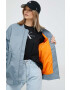Calvin Klein Jeans Яке бомбър в синьо с преходна изолация - Pepit.bg