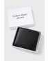 Calvin Klein Jeans Кожен портфейл мъжки в черно - Pepit.bg