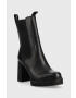 Calvin Klein Jeans Кожени боти челси Platform Boot Chelsea - Pepit.bg