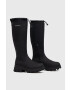 Calvin Klein Jeans Кожени ботуши Chunky Combat - Pepit.bg