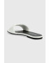 Calvin Klein Jeans Кожени чехли FLAT SANDAL STRAP HW в бяло YW0YW00952 - Pepit.bg