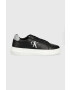 Calvin Klein Jeans Кожени маратонки Chunky Cupsole Laceup Low - Pepit.bg