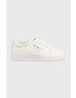 Calvin Klein Jeans Кожени маратонки Vulc Flatform Bold Lth - Pepit.bg