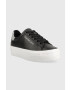 Calvin Klein Jeans Кожени маратонки VULC FLATFORM LACEUP в черно YW0YW01220 - Pepit.bg