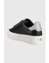 Calvin Klein Jeans Кожени маратонки VULC FLATFORM LACEUP в черно YW0YW01220 - Pepit.bg