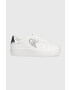 Calvin Klein Jeans Кожени маратонки Vulc Flatform Laceup Low - Pepit.bg