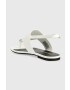 Calvin Klein Jeans Кожени сандали FLAT SANDAL HW в бяло YW0YW00953 - Pepit.bg