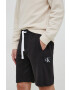 Calvin Klein Jeans Къс панталон в черно - Pepit.bg