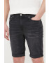 Calvin Klein Jeans Къс панталон в черно - Pepit.bg