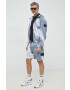 Calvin Klein Jeans Къс панталон в сиво - Pepit.bg
