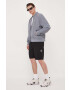 Calvin Klein Jeans Къс панталон с лен в черно - Pepit.bg