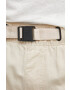 Calvin Klein Jeans Къс панталон с лен в бежово - Pepit.bg