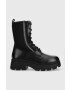 Calvin Klein Jeans Кубинки Chunky Combat Laceup в черно с платформа - Pepit.bg