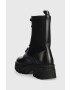 Calvin Klein Jeans Кубинки Chunky Combat Laceup в черно с платформа - Pepit.bg