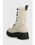 Calvin Klein Jeans Кубинки Chunky Combat Laceup в бежово с платформа - Pepit.bg