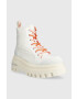 Calvin Klein Jeans Кубинки TOOTHY COMBAT BOOT SOFTNY в бяло с платформа YW0YW00948 - Pepit.bg