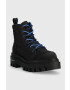 Calvin Klein Jeans Кубинки TOOTHY COMBAT BOOT SOFTNY в черно с платформа YW0YW00948 - Pepit.bg