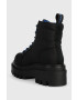Calvin Klein Jeans Кубинки TOOTHY COMBAT BOOT SOFTNY в черно с платформа YW0YW00948 - Pepit.bg