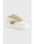 Calvin Klein Jeans Маратонки CHUNKY CUPSOLE SATIN WN в бежово - Pepit.bg