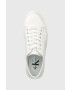 Calvin Klein Jeans Маратонки FLATFORM+ CUPSOLE SATIN в бяло - Pepit.bg