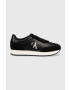 Calvin Klein Jeans Маратонки RETRO RUNNER LOW LAC в черно YW0YW01056 - Pepit.bg